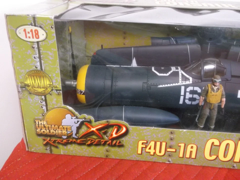 ИДЕАЛЬНЫЙ СОЛДАТ НОВЫЙ XD F4U-1A КОРСАР МАСШТАБ 1:18 ВТОРОЙ МИРОВОЙ ВОЙНЫ САМОЛЕТ 21-ГО ВЕКА - Изображение 2 из 4