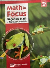 Math in Focus: Singapore Math: Student Workbook, Book A Grade 2 - VERY GOOD