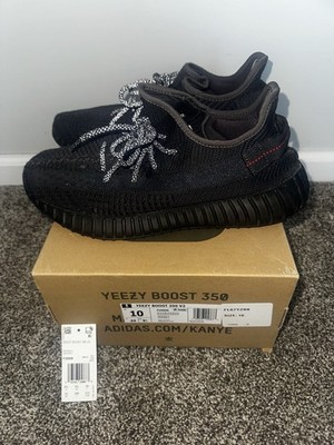 adidas Yeezy Boost 350 V2 Black Non-Reflective FU9006 Kanye West 2019 Sneaker