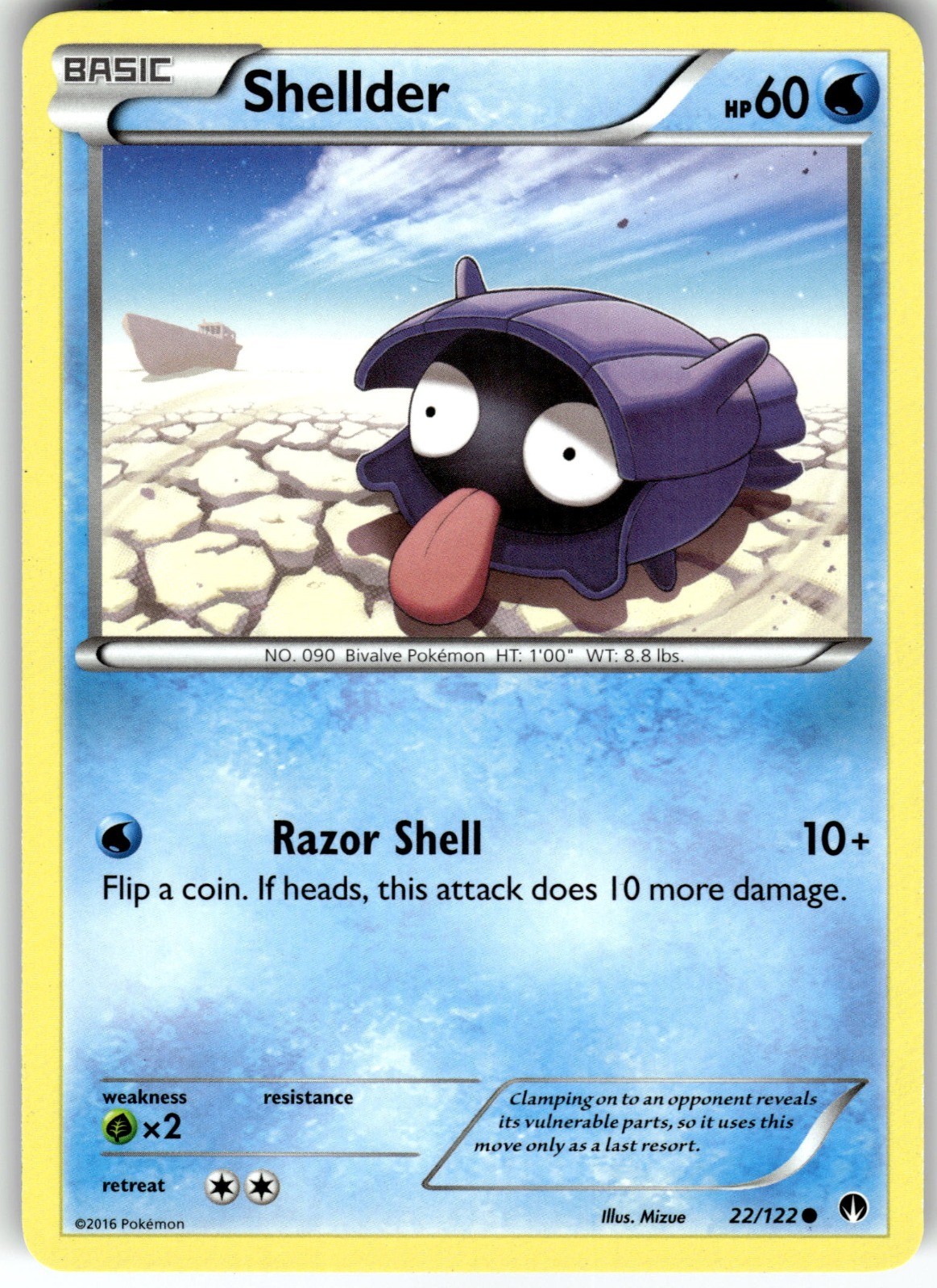 Shellder (22) XY - BREAKpoint 22/122 2016