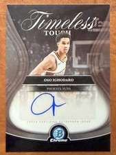 2025-26 Oso Ighodaro Bowman Chrome Timeless Touch Auto OSO