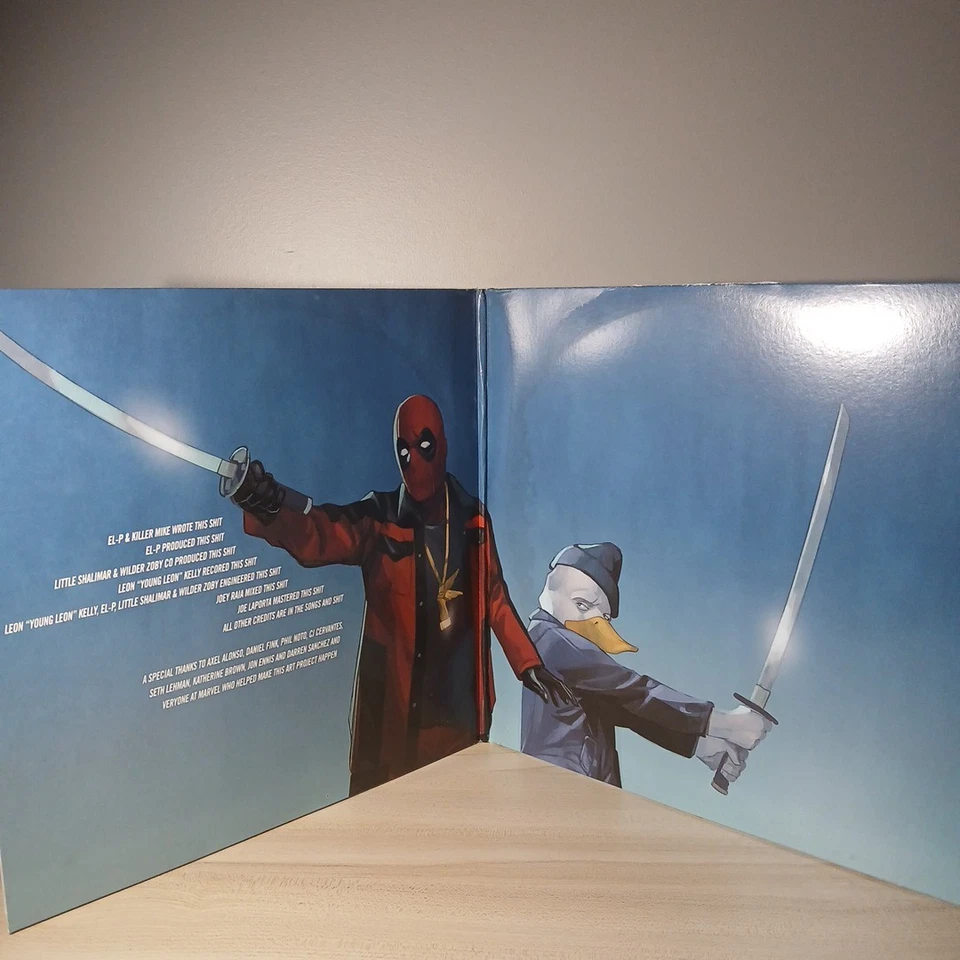 Run The Jewels Stay Gold Jewel Box LP Vinyl RTJ Marvel Comics Deadpool - Image 2 of 4