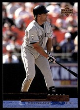 Dante Bichette 2000 Upper Deck #102 Rockies MLB READ FREE SHIPPING AutographDen