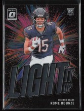 2024 Donruss Optic #10 Rome Odunze Light It Up