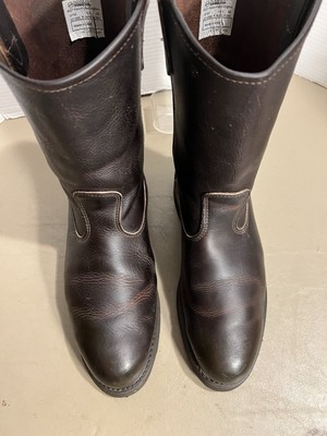Double-H Men’s”Ranchwell”Black Leather Boot,10D Double-H Boots products for sale | eBay main image 4