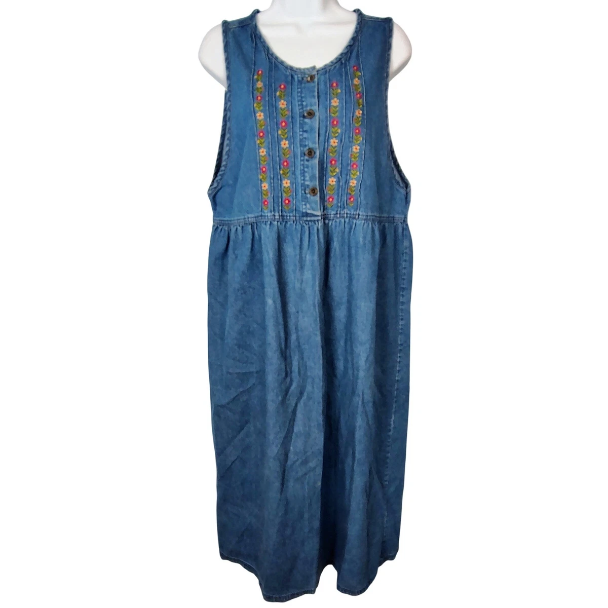 Denim Midi Women's Casual Overall Dress for sale | eBay Denim Midi Women's Casual Overall Dress for sale | eBay