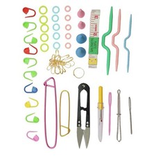 Prettyia 57pcs Basic Knitting Tools Accessori...