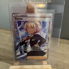peonia pokemon card Pokemon Jet-Black Spirit Peonia #90/70 Japanese CGC 9 Rainbow Holo Trading  Card main image 1