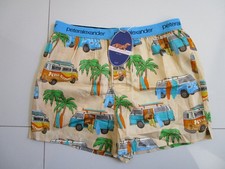Peter Alexander Men  s Surf Kombi Short Length Cotton Boxer Shorts Size M