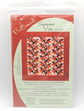 Summer Vine & Ebb and Flow 2 Quilt Patterns NEW We Do & U Can 2 (Fat Quarter)