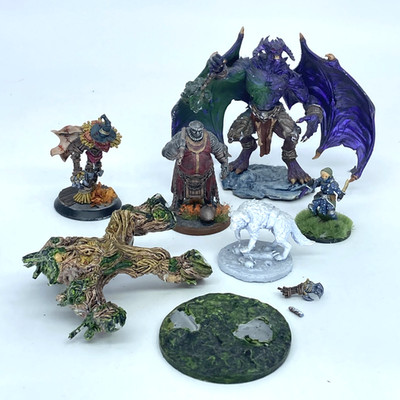 Creatures & Creepies - 3D Printed - Unbranded Miniatures Suitable For D&D C2015