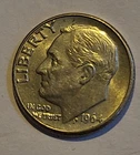 1964D Roosevelt Dime 90% Silver BU US Coin j5-1