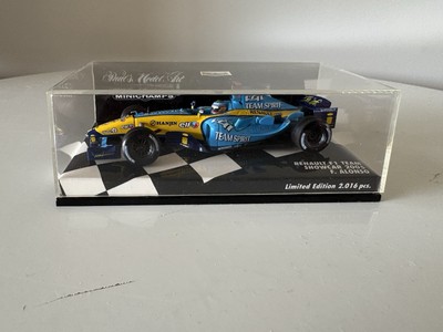 1/43 MINICHAMPS RENAULT F1アロンソサイン入り未展示品 Minichamps 1/43 Fernando Alonso 2005 Renault Show car Limited