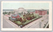 1903 Columbia University & Hudson River Vintage Postcard by Detroit Photo