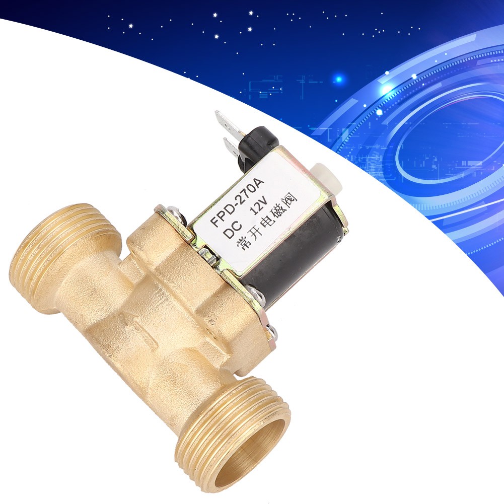 (DC12V)Normally Open Solenoid Valve G3/4 Strong Structure Solenoid Valve Good