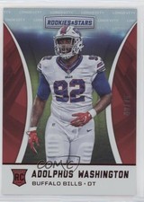 2016 Panini Rookies & Stars Three Star Longevity 43/75 Adolphus Washington 8y6
