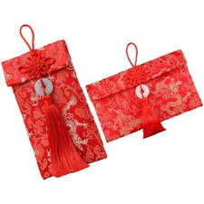 8 Pcs Chinese Style Red Envelopes Festival Red Packets new year envelope