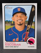 2022 Topps Heritage High Number #538 Eduardo Escobar New York Mets