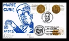 US COVER NOBEL PRIZE CENTENNIAL FDC JOINT ISSUE COMBO WOODBLOCK PRINTED CACHET