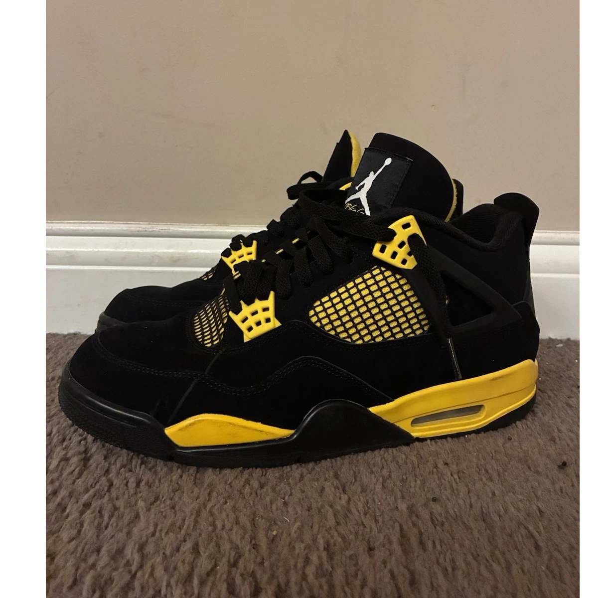Jordan 4 Retro Mid Thunder for Sale - Authenticity Guaranteed - eBay