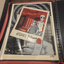 Puscifer Poster Baltimore Maryland 6.1.2023 Owen Murphy MINT