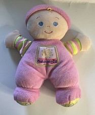 Fisher Price Baby's First Doll Pink Plush 2008