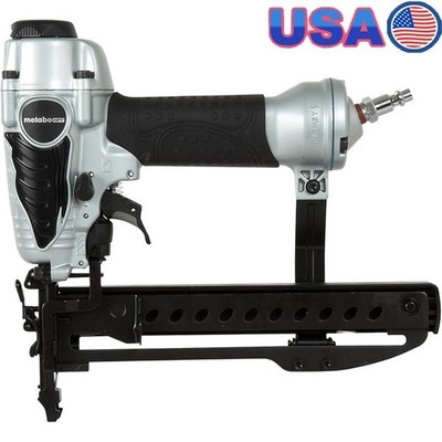 Narrow Crown Stapler 18 Gauge 1/2 to 1-1/2 Inch Adjustable Depth Lightweight New