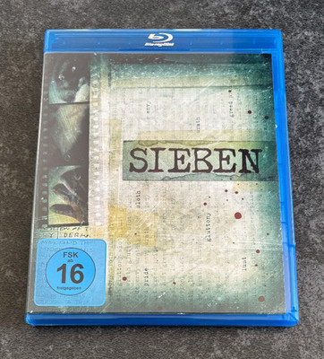 Sieben | Blu-ray | Brad Pitt Morgan Freeman Gwyneth Paltrow | von David Fincher