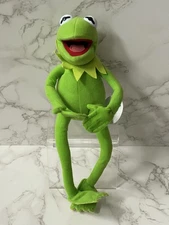 VTG 1999 GiftCo Kermit the Frog 10" Poseable Plush Jim Henson Muppets Nanco