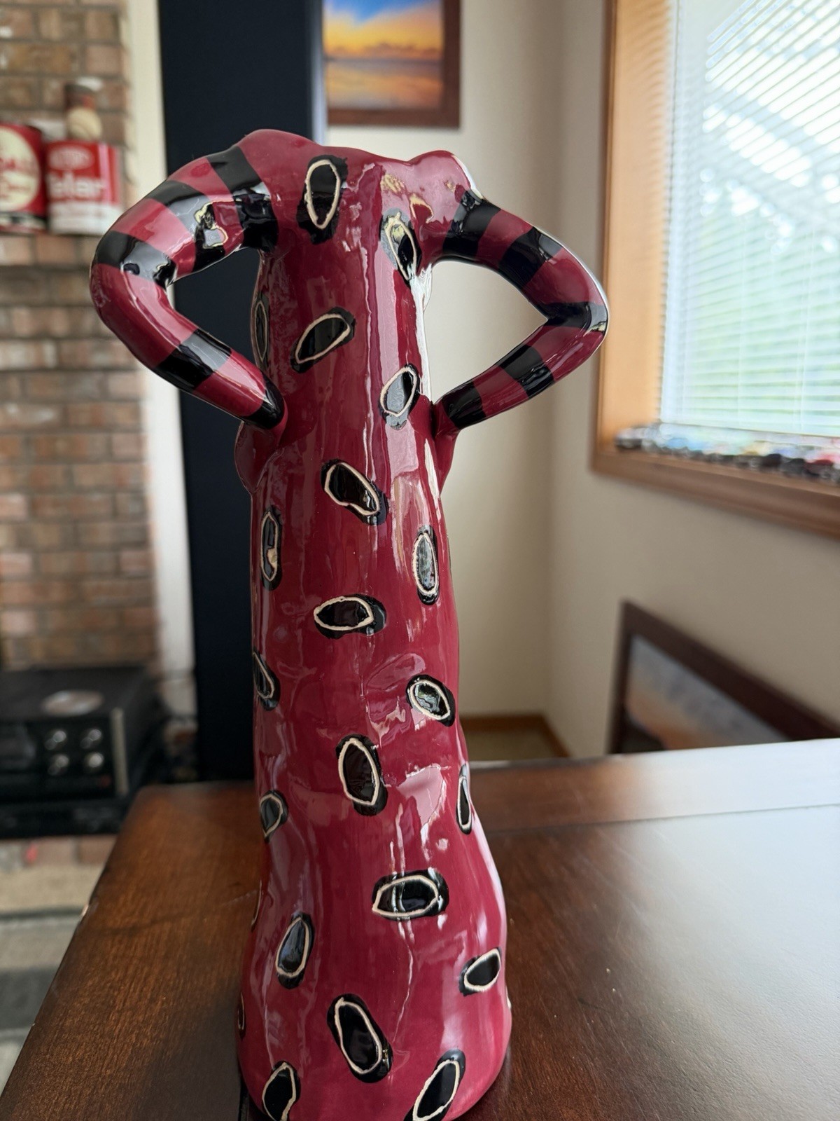 Vintage Cody Pottery Figural Woman Vase – Mid Century Art Pottery