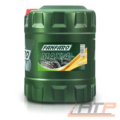 FANFARO 20 L MAX 4 80W-90 GL-4 GETRIEBEÖL HANDSCHALTGETRIEBE API GL-4 MIL_L 2105