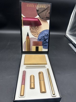 Estée Lauder Makeup Set: Palette, Lip Gloss, Lipstick, Mascara & Eyeliner
