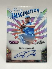 TREY YESAVAGE 2025 Leaf Vivid Baseball Pure Imagination Laser AUTO /6