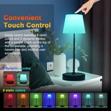Lampe De Table LED Rétractable Touch Control Lumière De Bureau Réglable En OB