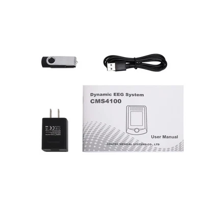 全新动态EEG系统,16个频道,24小时携带录音,USB,EEG CMS4100 - 第 8/11 张图片