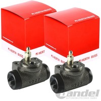 2X Herth+Buss Radbremszylinder 20,64Mm Hinten Passend FüR Mitsubishi Pajero