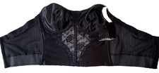 Lady Marlene Black Corset Bustier Size 38C--Vintage with tags--Free Shipping