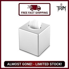 Tissue Box Cover, Decorative Square Facial Storage Tissue Box Holder, Home Ac...