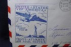1939 First Flight Cover (FAM 18) NYC to Marseilles France — photo 3