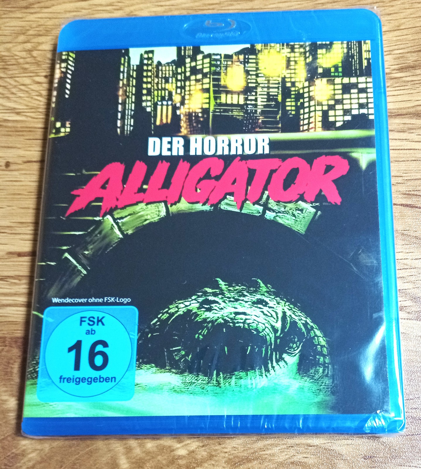 DER HORROR ALLIGATOR Unrated Limited Blu-ray Cover B New Sealed