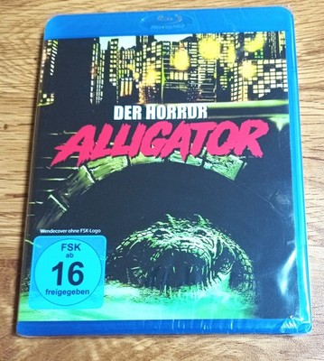 DER HORROR ALLIGATOR UNCUT LIMITIERTE BLU RAY COVER B SCHNELLER VERSAND NEU &OVP