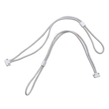 Image of 2x Controller Wrist Straps for Oculus Meta Quest 3 3S White Adjustable Lanyards