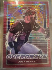 JOEY BART ROOKIE PINK PULSAR PRIZM OVERDRIVE #4 2021 Panini Chronicles GIANTS