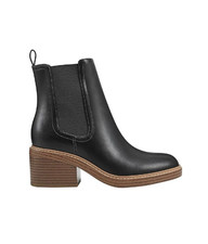 Marc Fisher Womens 9.5 M Black Modesty Pull On Ankle Booties NIB NE8