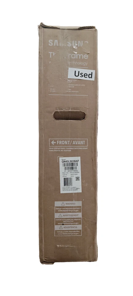 Samsung 43" Class The Frame QLED 4K UHD Smart Tizen TV - Image 2 of 3