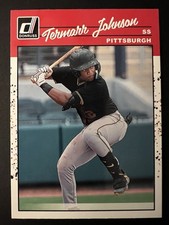 2023 Panini Donruss Retro Termarr Johnson Pittsburgh Pirates