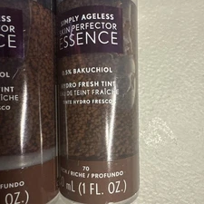 2x covergirl simply ageless skin perfector essence Rich 70