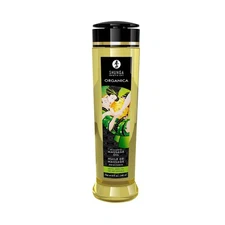 Shunga Organica Kissable Massage Oil - 8 fl oz (240 ml) - Exotic Green Tea