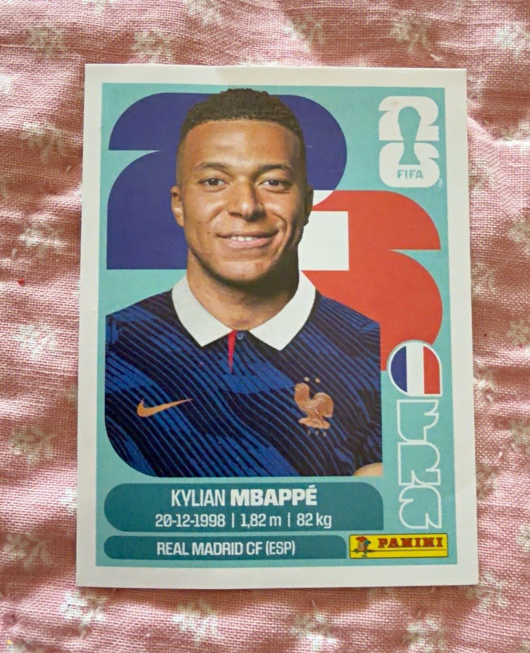 Kylian Mbappe Panini FIFA World Cup 2026 France FRA 20 Sticker Real Madrid #2