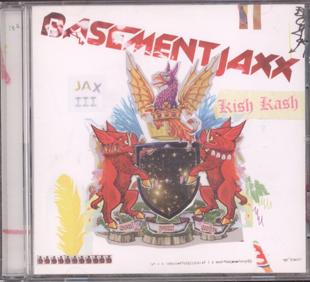 Basement Jaxx Kish Kash CD UK Xl Recordings 2003 XLCD174
